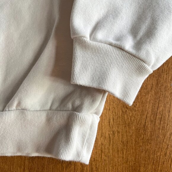 The North Face ivory white sweatshirt S - Picture 3 of 8
